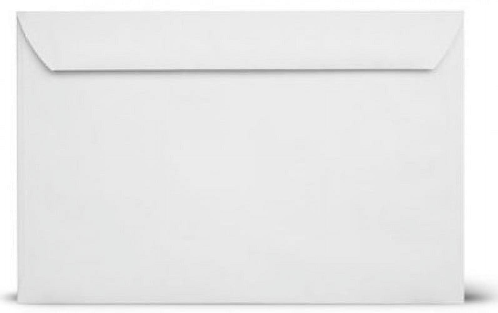 6 X 9 White Booklet 24lb Envelopes 50 Envelopes