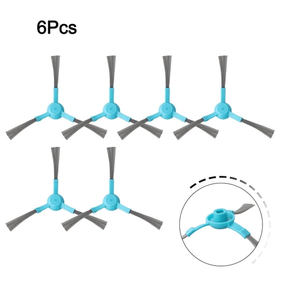 6 X Side Brush For Cecotec For Conga 3290, 3490 For Elite, 4090, 4690 6090 Y Cleaning Tools Home Appliance Parts