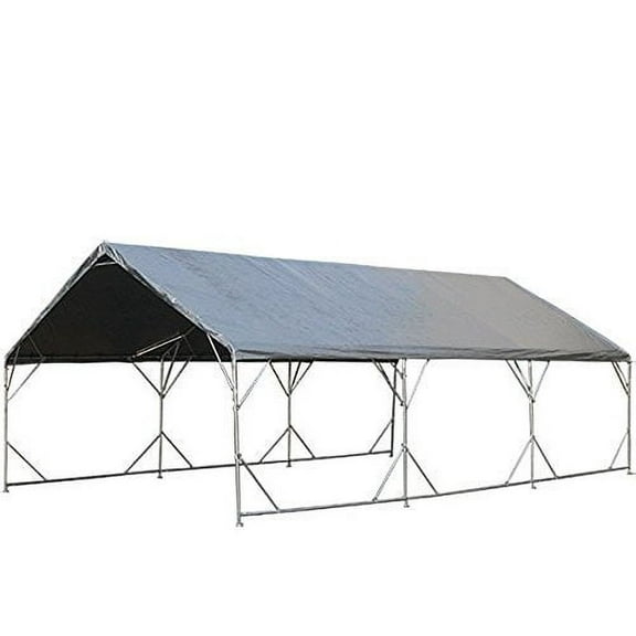 6'X20' Extra Heavy Duty Silver Tarp