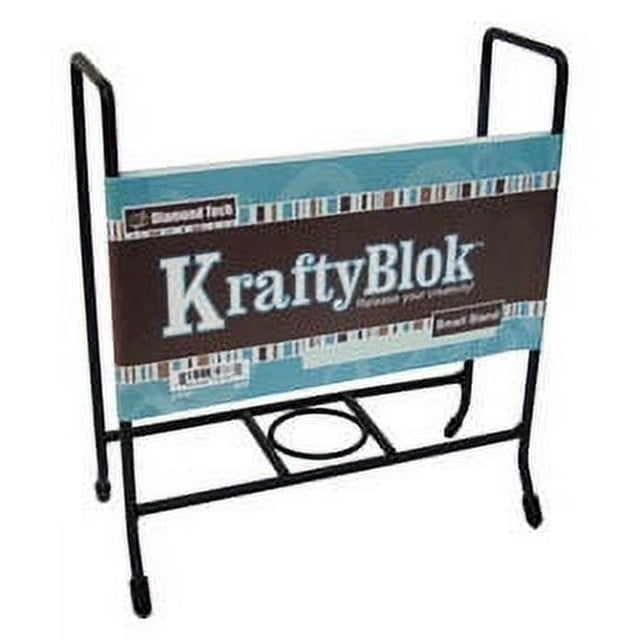 KraftyBlok Glass Block Stand 6x6 for Displaying Crafts Each