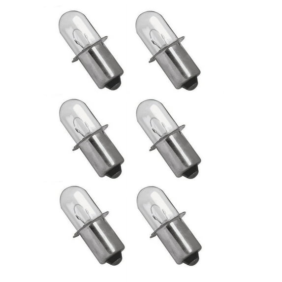 6 Xenon Bulb 18 Volt for Dewalt Flashlight