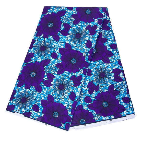 6 Yards/Pcs African Ankara Fabric Tribal Print Wax Fabric Dashiki Print for clothing
