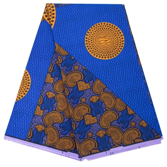 6 Yards/Pcs African Fabric Ankara Fabric Tribal Print Fabric Dashiki Print Wax Fabric