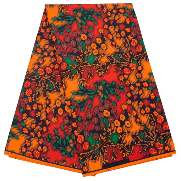6 Yards/Pcs African Fabric Ankara Fabric Tribal Print Fabric Dashiki Print Wax Fabricp Polyester