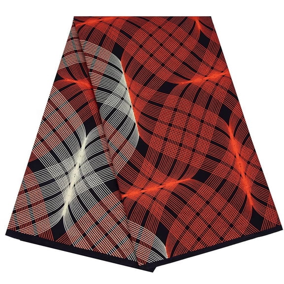 6 Yards/Pcs Ankara African Print Fabric African Wax Fabric 100% Cotton Material Sewing DIY Party Dress