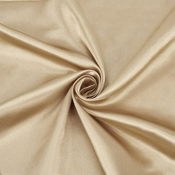 6 Yards Satin Fabric Charmeuse Satin Fabric 59inch Shiny Cloth Fabric Silky Satin Fabric for Wedding Bridal Decoration Fashion Apparel Crafts Dark Khaki Black
