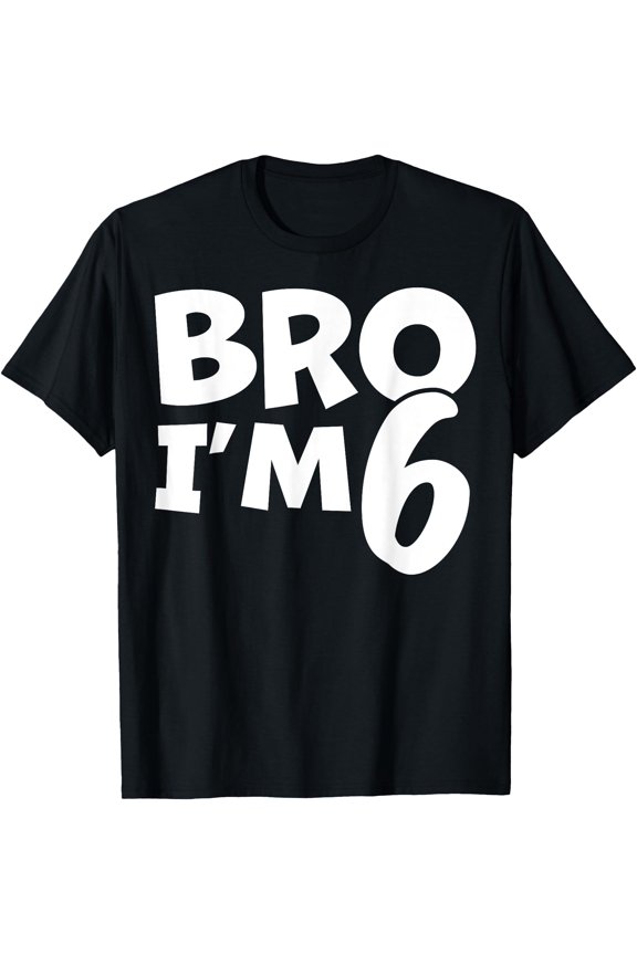 6 Year Old BDay Decorations Son Boy 6yr 6th Birthday T-Shirt, Unisex T-Shirt