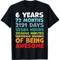 thumbnail image 1 of 6 Year Old BDay Decorations Son Boy 6yr 6th Birthday T-Shirt, 1 of 4