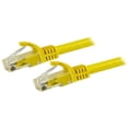 thumbnail image 1 of StarTech 6in CAT6 Ethernet Cable - Yellow CAT 6 Gigabit Ethernet Wire -250Mhz 100W PoE RJ45 UTP Network Patch Cord Snagless with Strain Relief (N6PATCH6INYL), 1 of 2