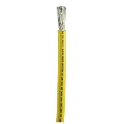 6" Yellow Functional and Flexible Ancor 25' 2 AWG Tinned Copper Wire ...