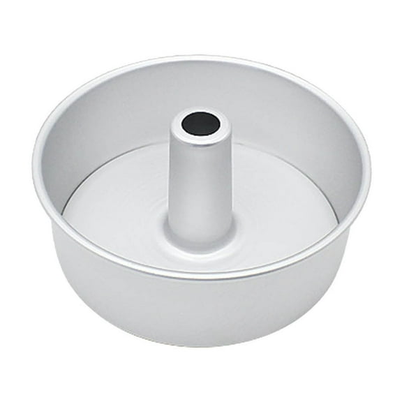 6 and 8 Inch Angel Food Cake Pan Set with Removable Bottom for Baking Chiffon and Round Tube Cakes