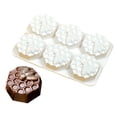 thumbnail image 1 of 6-cavity Honeycomb Silicone Mold Mousse Cake Mold Homes Baking DIY Supplies, 1 of 9