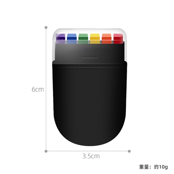 6-color Rainbow Face Color World Cup European Cup Facial Painting Halloween Rainbow Strip Facial Graffiti Crayon