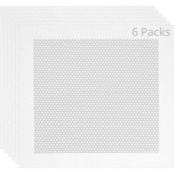 6 count Drywall Repair Patch Kit, 8'' x 8'' Self-Adhesive , Fiberglass Mesh Patches for Repair, High Strength, Minimal Dust, Suitable for & Office