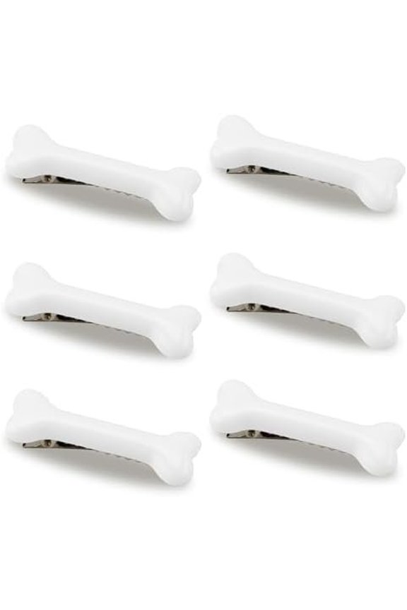 6 count  Hair Clip White  Hairpins for Women Girls Hair Accessories for Halloween  Costume Party Daily Wear Hair Pins White    Clips