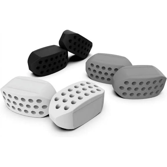 6 count Jaw Exerciser For Men Resistance Levels   Jaw Exerciser Gum Tablets for Women Jawline Exerciser Shaper For Beginner, Intermediate and  Users,Strength  Equipment