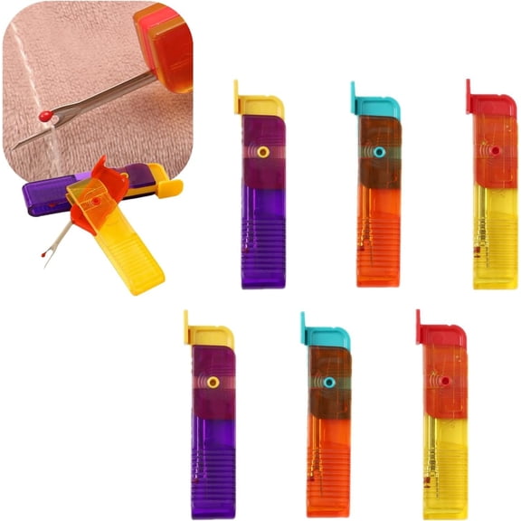 6 count Seam Ripper, Folding Seam Rippers for Sewing, Small Threadripper, Portable Thread , Mini Clothes Tag Remover, Remover Tool for Needlework, DIY