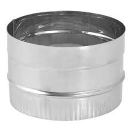 6 dia. DuraBlack Stove Pipe Single Wall Stove - Stainless Steel