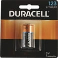 thumbnail image 1 of 6 duracell cr123a dl123a 3 volt photo lithium batteries in original packaging, 1 of 2