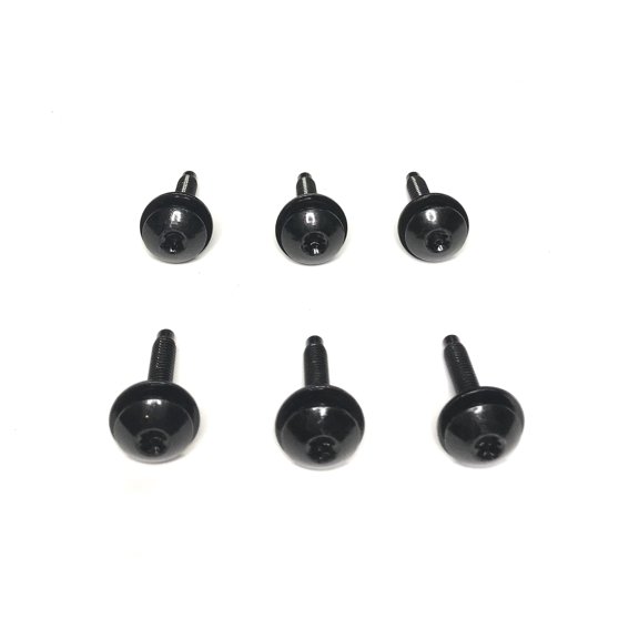 6 ea. Dash SIDE MOUNT Torx Bolts Compatible with 1997-2006 Jeep TJ Wranglers