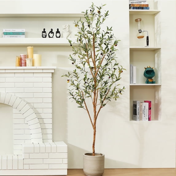 6 ft Artificial Olive Plant