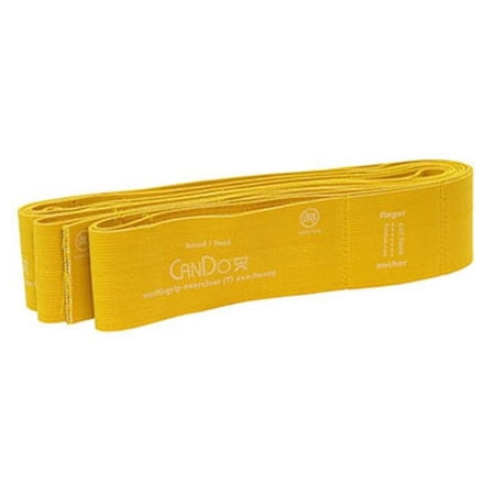 6 ft. Cando Multi-Grip Exerciser, Gold - 3X-Heavy