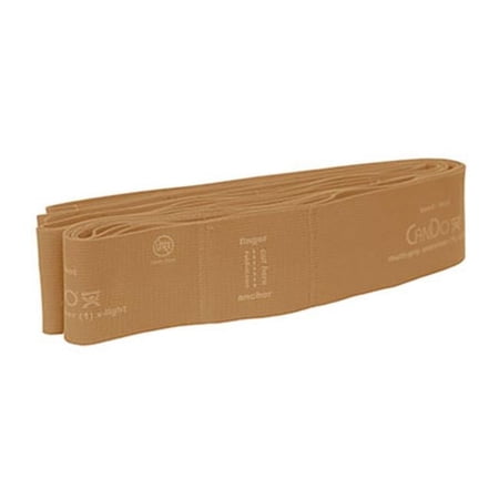 6 ft. Cando Multi-Grip Exerciser, Tan - 2XL