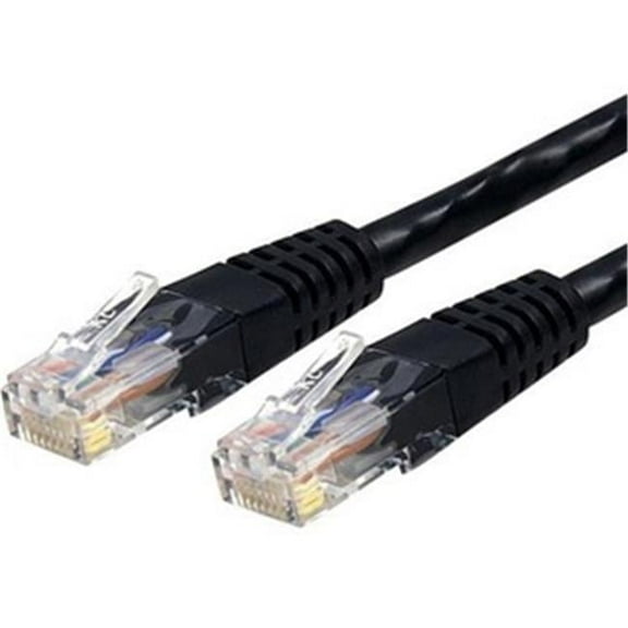 6 ft. Cat6 Patch Cord Pack Cable, Black