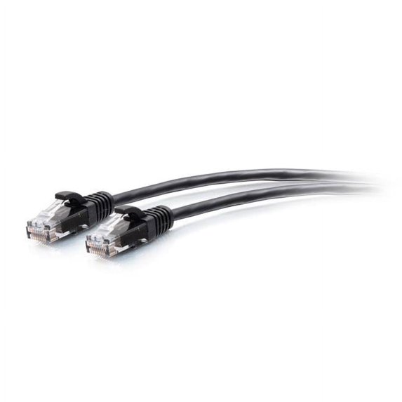 6 ft. Cat6a Snagless Unshielded Twisted Pair Slim Ethernet Network Patch Cable, Black