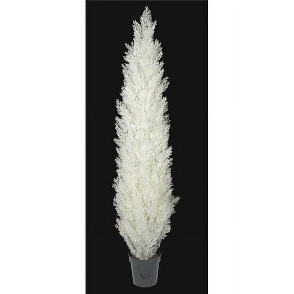 6 ft. Cedar Tree, White