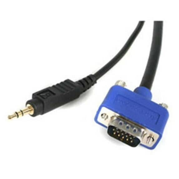 6 ft Coax SVGA monitor cable with built-in Audio