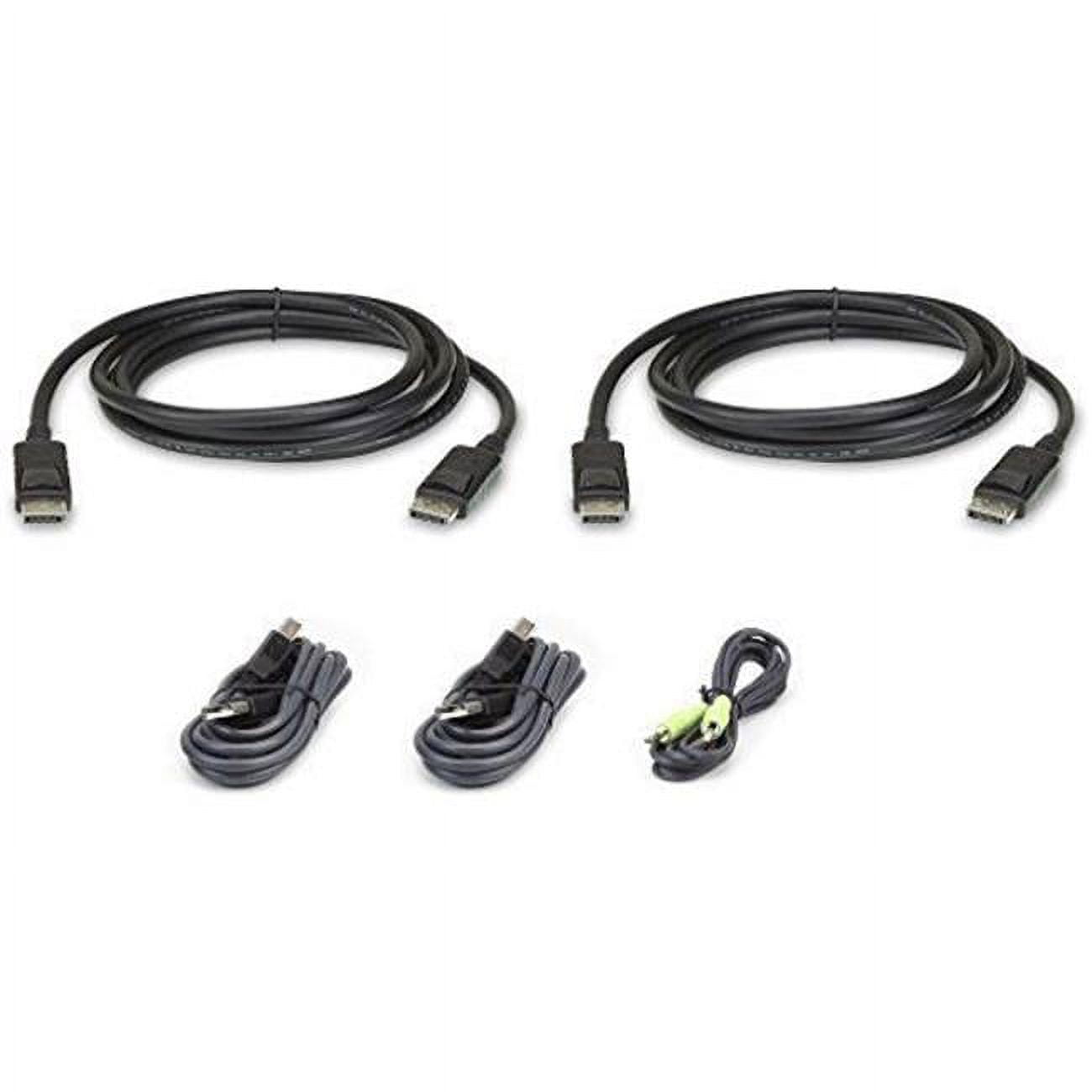 6 ft. Dual Display DisplayPort Secure KVM Cable