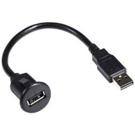 6 ft. Ext Cable USB Dash Mount Bracket