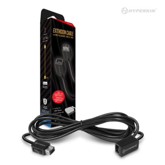 6 ft. Extension Cable for SNES - Classic Edition, Nes Classic Edition, WII U & WII