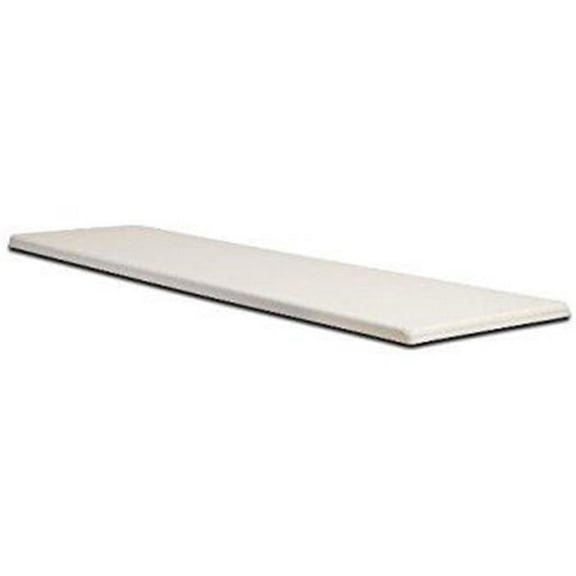 6 ft. Fiberglass Board with Hardware, Pewter Gray