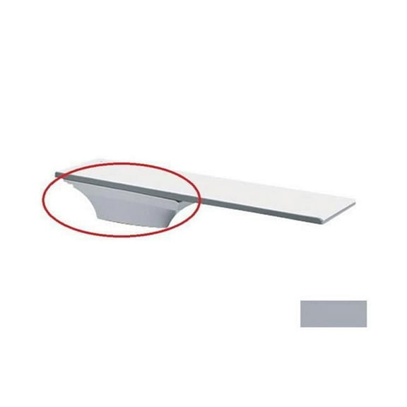 6 ft. Flyte Deck II Diving Stand - Pewter Gray