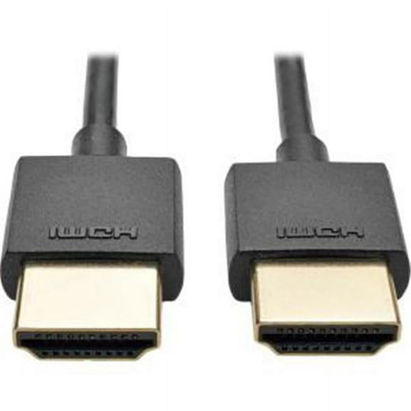 6 ft. High Speed HDMI Cable with Ethernet Video & Audio 4K x 2K - Black