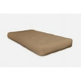 thumbnail image 1 of 6 ft. Khaki Single Foam Twin Size Futon Mattress, 1 of 1