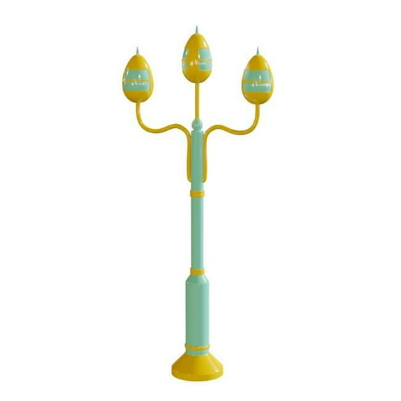 6 ft. Lamp Post Decor with Easter Eggs