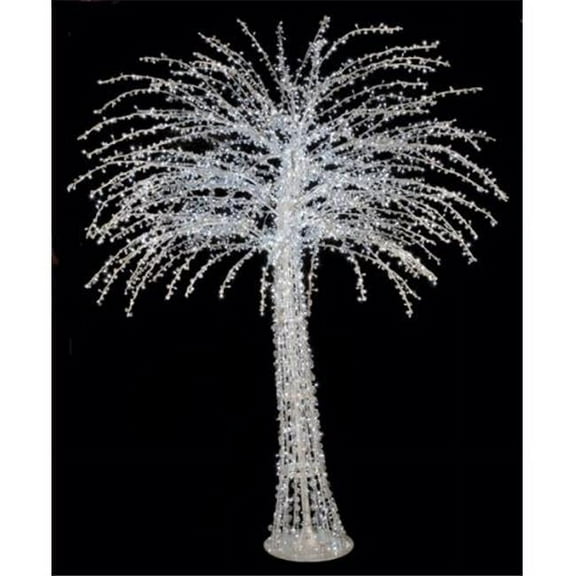 6 ft. Led Acrylic Tree, White