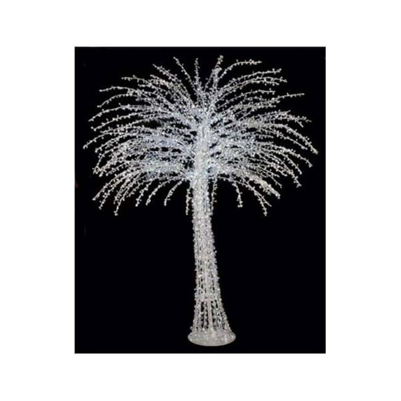 6 ft. Led Crystal Tree, Various Color