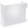 thumbnail image 1 of 6 ft. Ledgetop Counter Well Top Register Stand, White, 1 of 1