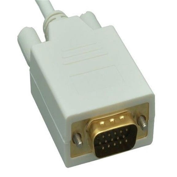 6 ft. Mini DisplayPort to VGA Cable - 32AWG - White