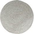 thumbnail image 1 of 6 ft Natural Beige Round Wool Rug for Living Room Braided Non-slip Reversible Handwoven Area Rug by MystiqueDecors - 6', 1 of 6