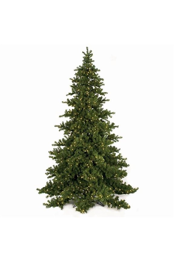 6 ft. Nikko Fir Tree with LED Light, Green