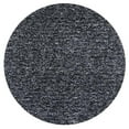 thumbnail image 1 of 6 ft. Round Polyester Black Heather Area Rug - Black Heather - 6 ft., 1 of 1