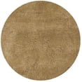 thumbnail image 1 of 6 ft. Round Polyester Gold Area Rug, 1 of 1