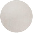 thumbnail image 1 of 6 ft. Round Polyester Ivory Area Rug - Ivory - 6 ft., 1 of 1