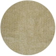 thumbnail image 1 of 6 ft. Round Polyester Yellow Heather Area Rug, 1 of 1