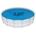 thumbnail image 1 of 6 ft Round Pool Solar Cover | Heat Retaining Solar Blanket | for Heating Inground & Above Ground Swimming Pools & Spas, 1 of 8